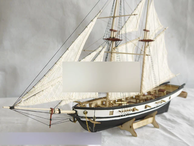 Scale 1/100 Halcon1840 model ship kit wood sailing ship